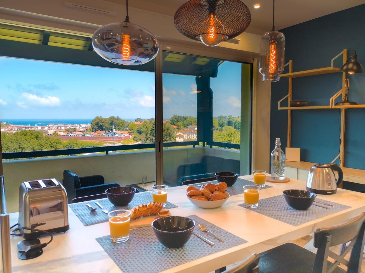 Ilunabarra - Appartement Calme, Vue Mer, Parking - Wifi Ciboure Exterior foto